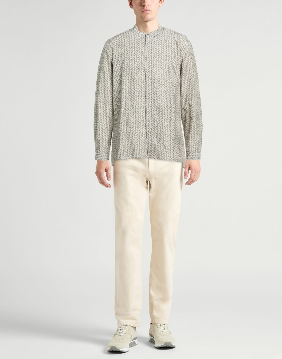 Giorgio Armani Mens Shirt in Grey