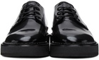 John Elliott Black Patent Creeper Derbys