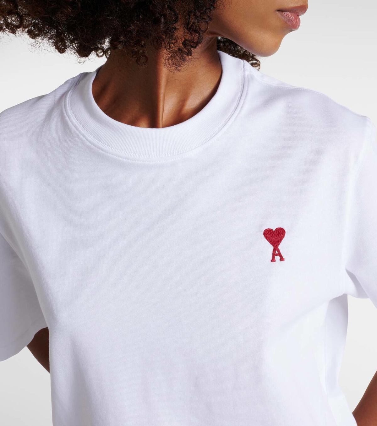 Ami Paris Ami de Cœur cotton jersey T-shirt