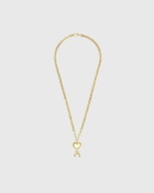 AMI Paris COLLIER AMI DE COEUR MARTELE gold Mens Jewellery