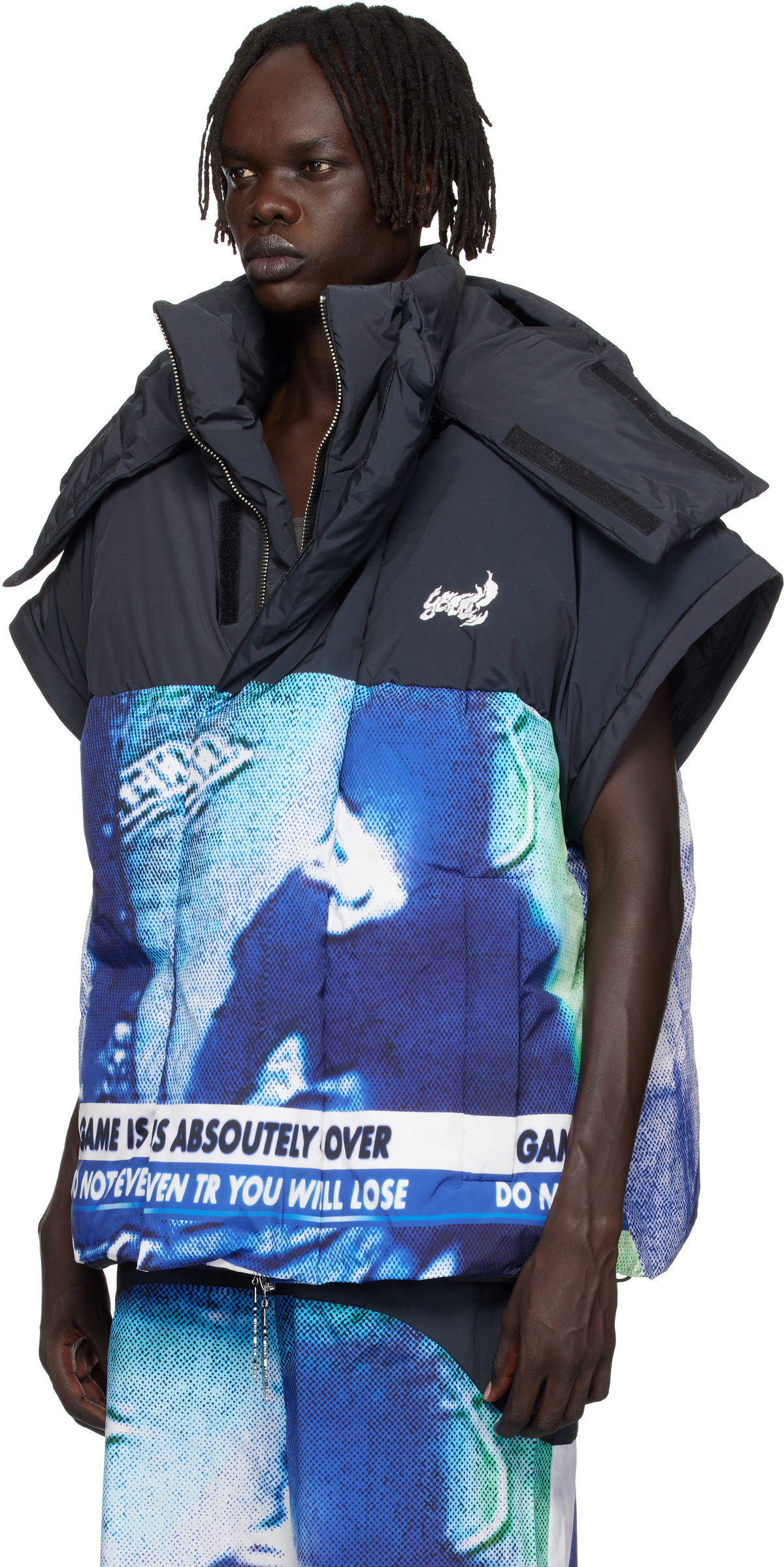 Gerrit Jacob Black Padded Jacket