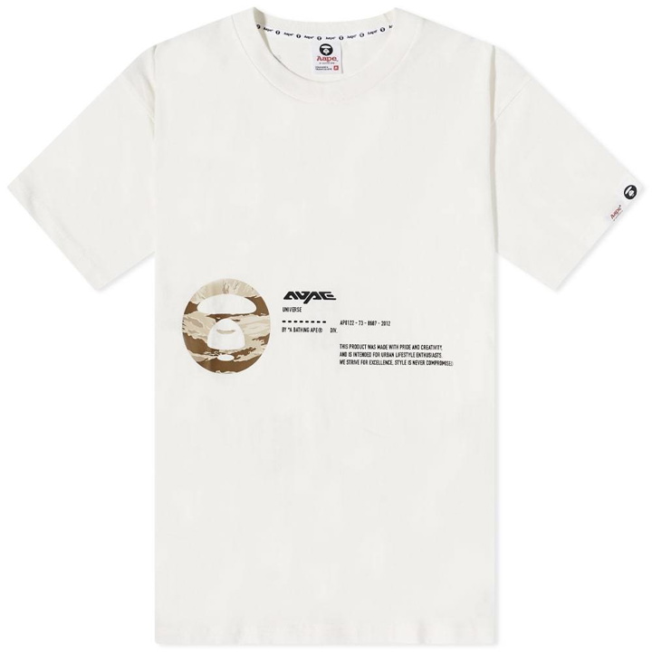 Photo: AAPE Camo Logo Tee