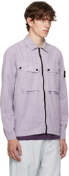 Stone Island Purple Faded Jacket