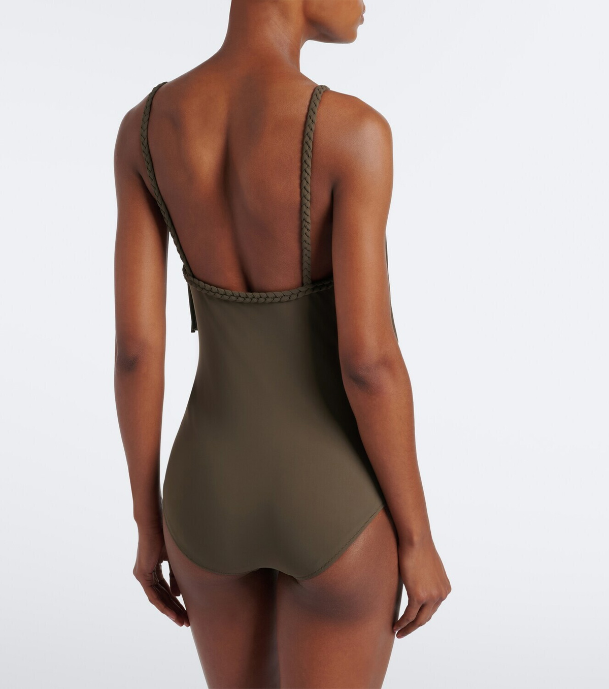 Bottega Veneta Braided-trim swimsuit