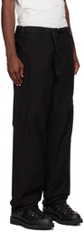 C.P. Company Black Loose Trousers