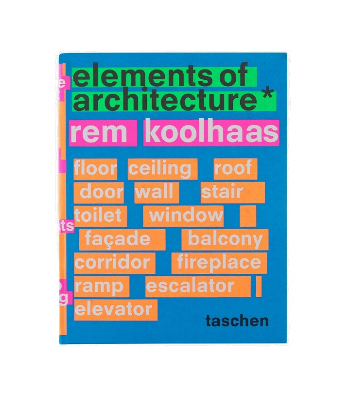 Photo: Taschen - Elements of Architecture book