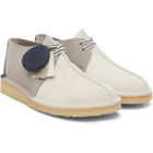 Clarks Originals Gray Desert Trek Derbys