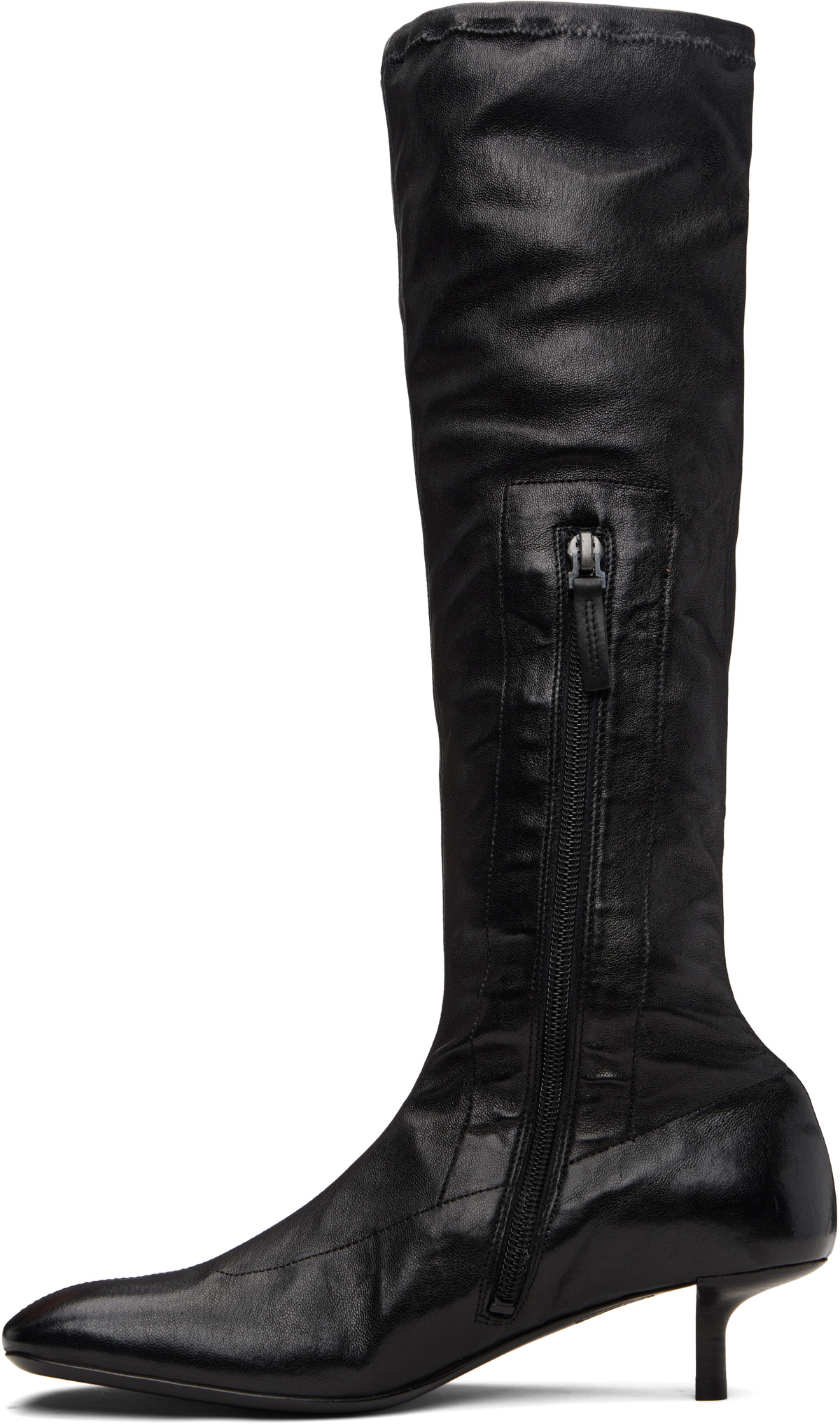 Marsèll Black Cotama Tall Boots