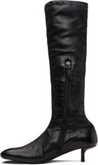 Marsèll Black Cotama Tall Boots
