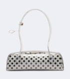 Alaïa Le Teckel Small polka-dot shoulder bag