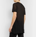 Rick Owens - Levels Slim-Fit Cotton-Jersey T-Shirt - Black