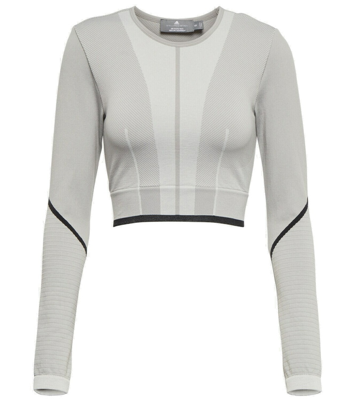 Photo: Adidas by Stella McCartney - TrueStrength knit crop top