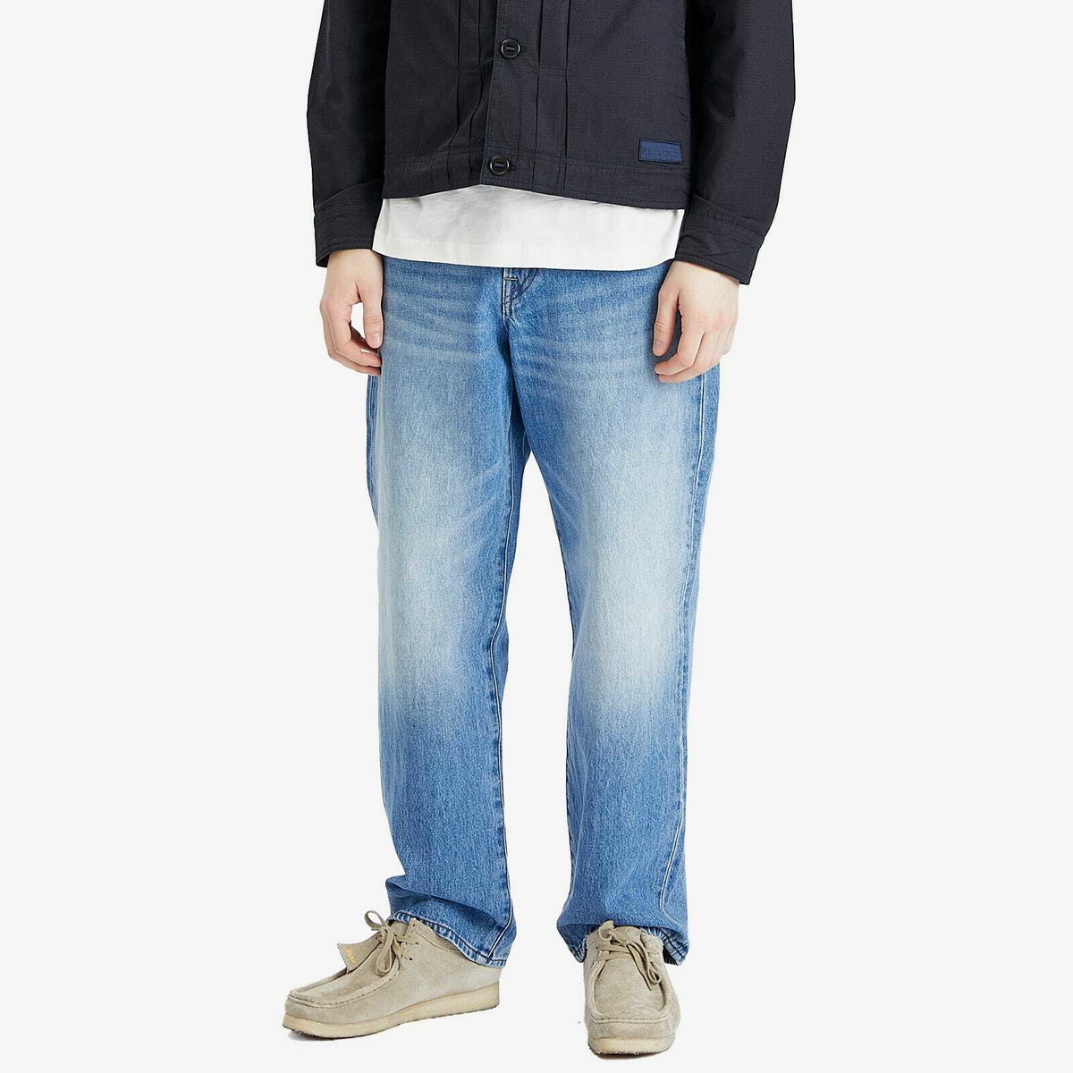 Paul Smith Men's Ripstop Jean Jacket in Navy Paul Smith