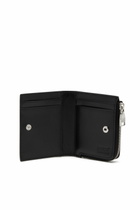 Diesel Bi-fold card holder in nappa leather - Card cases Womens in Black