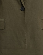 Theory Womens Blazer Military in Green