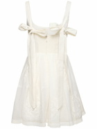 ZIMMERMANN - Alight Embroidered Corset Mini Dress