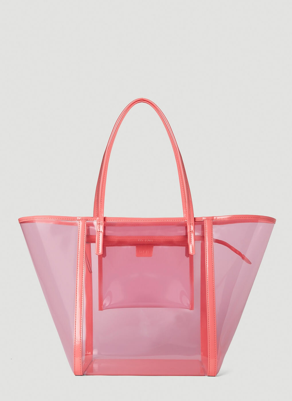 Pink Transparent Tote Bag