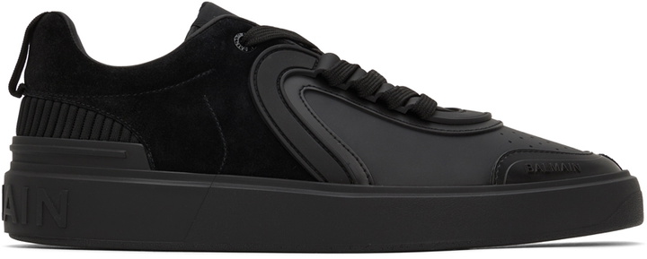 Photo: Balmain Black B-Skate Sneakers