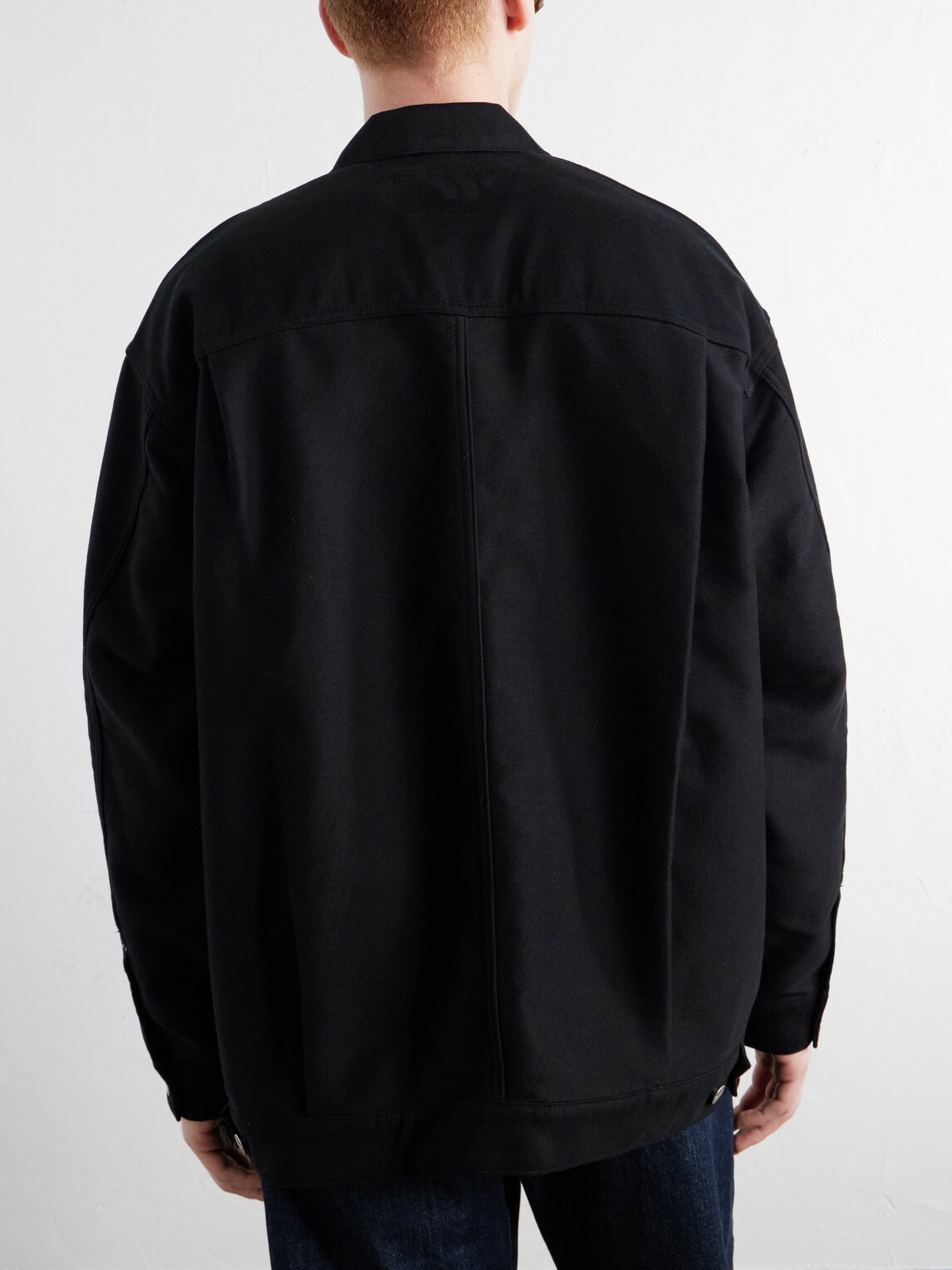 Graphpaper - Cotton-Twill Overshirt - Black