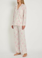 Eberjey Gisele Floral-print Jersey Pyjama set Pink