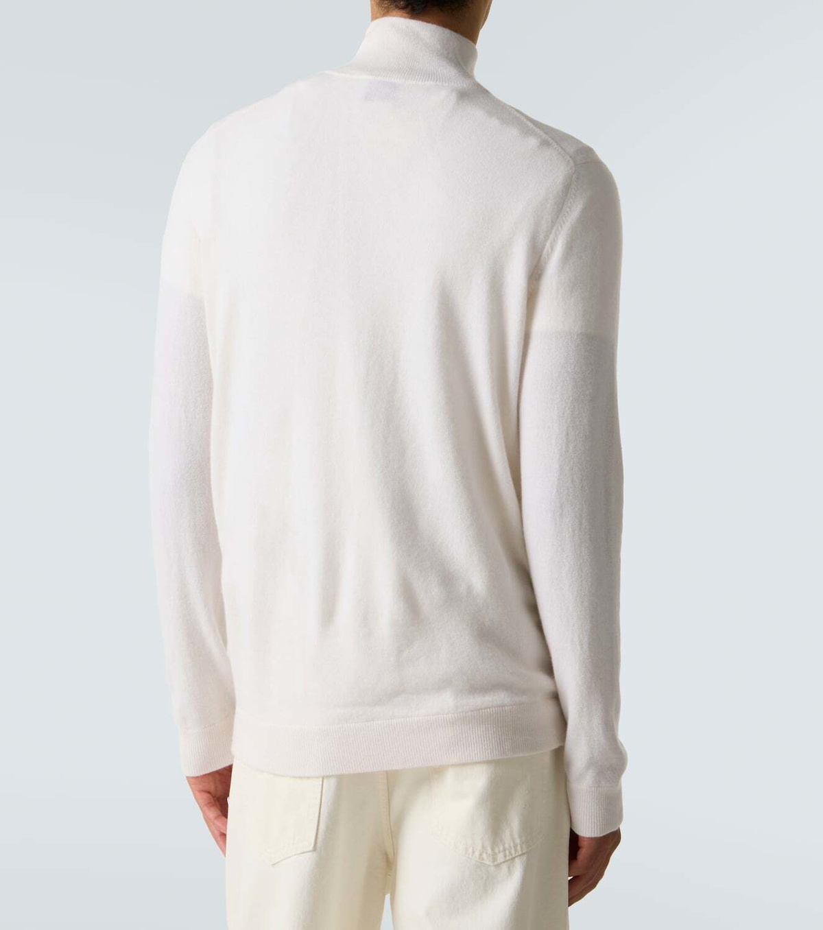Le Kasha Dared cashmere half-zip sweater