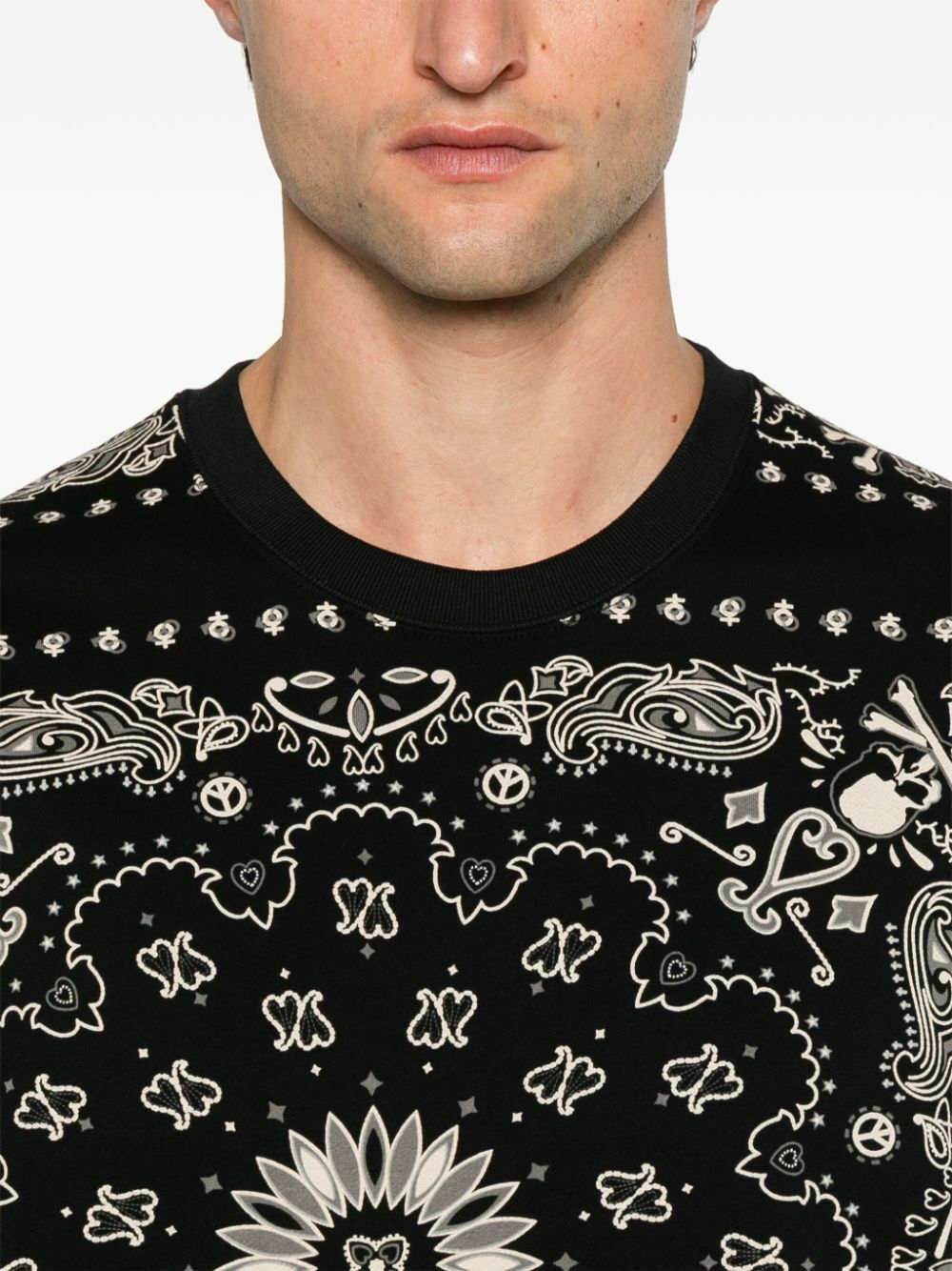 Mastermind Japan Bandana-Print Sweatshirt mastermind JAPAN