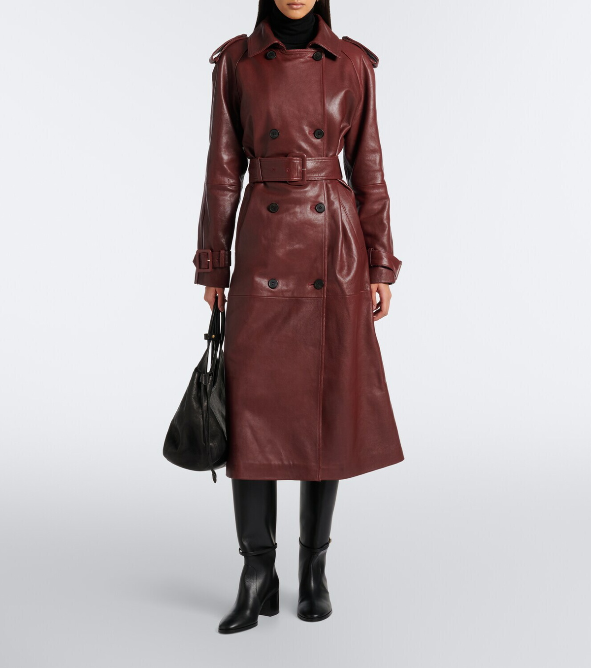 Aquazzura Cotswold leather knee-high boots