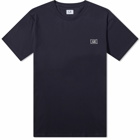 C.P. Company Men's Logo Detail T-Shirt in Total Eclipse