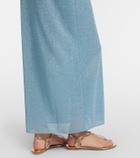 Oséree Lumière belted maxi dress