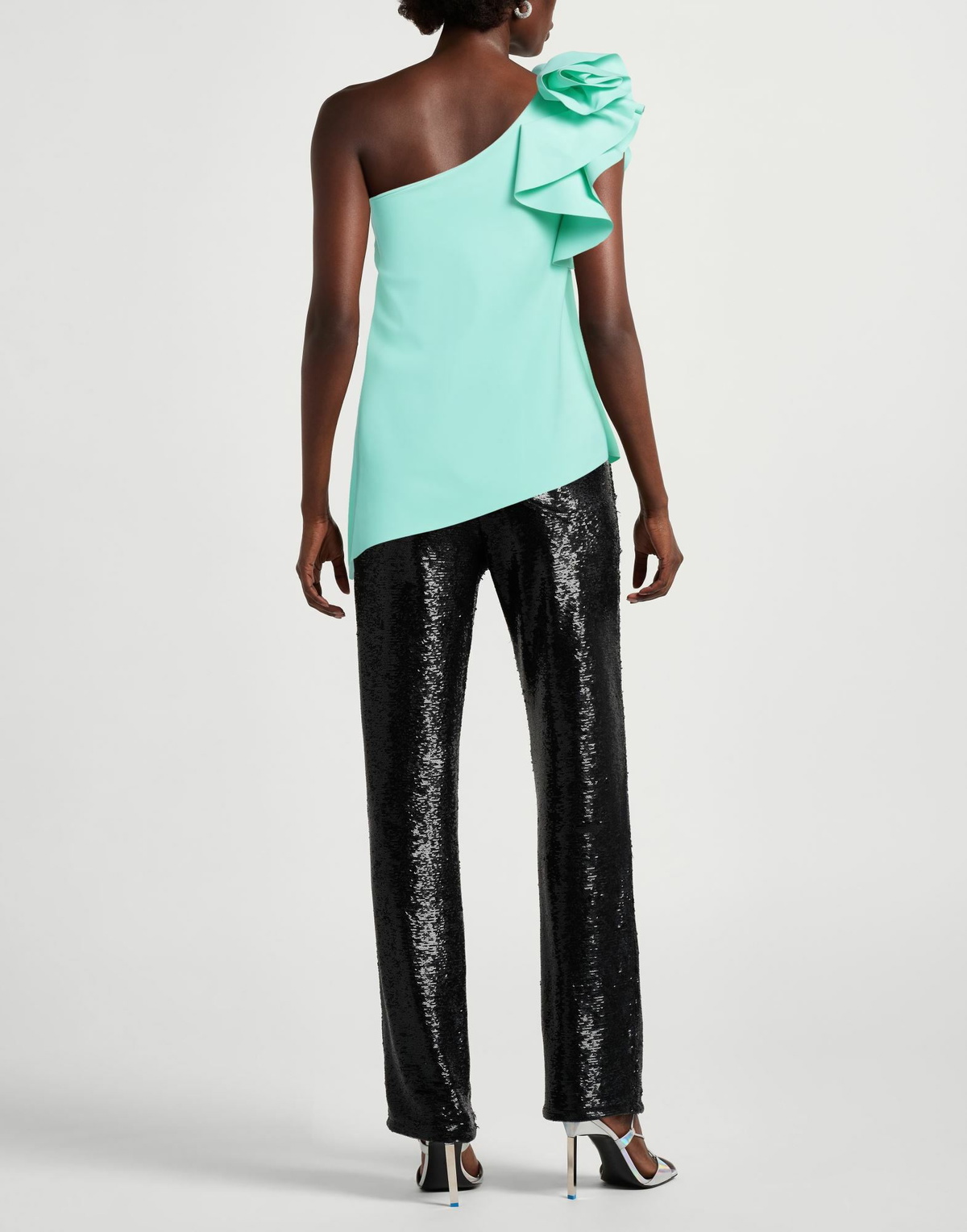 Chiara Boni La Petite Robe Womens Top Light in Green