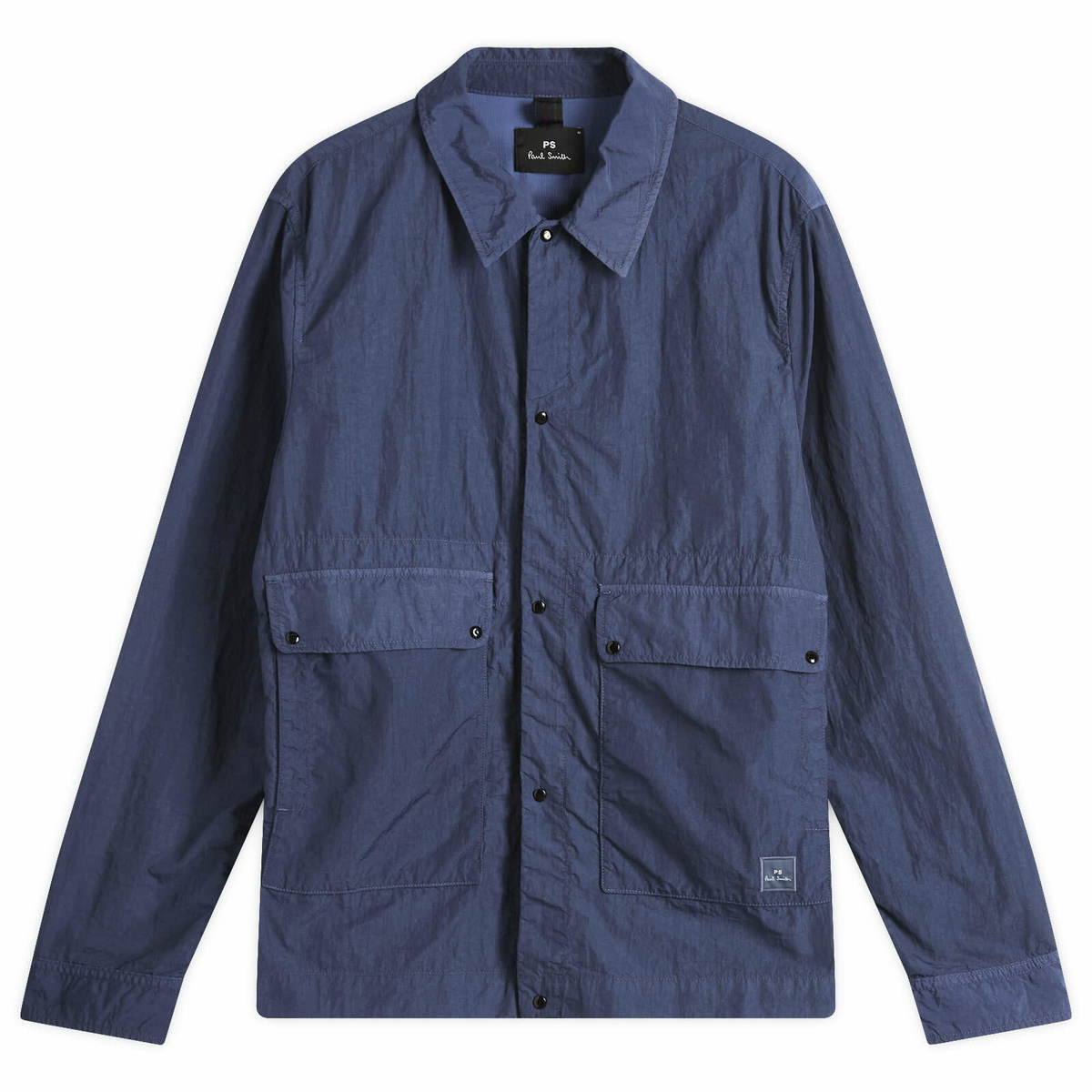 ジャケットその他 PAUL SMITH Men Jacket M1R280U N00040 49 BLUE Men's Light Blue Nylon-Blend Water Resistant Field Jacket