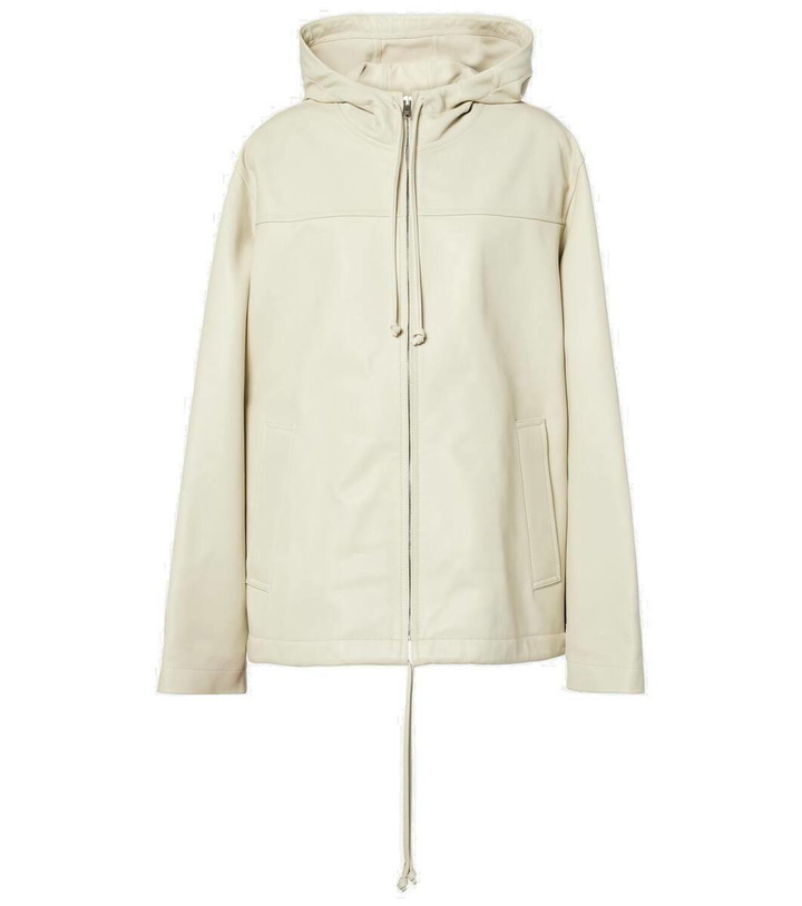 Photo: Bottega Veneta Oversized leather jacket