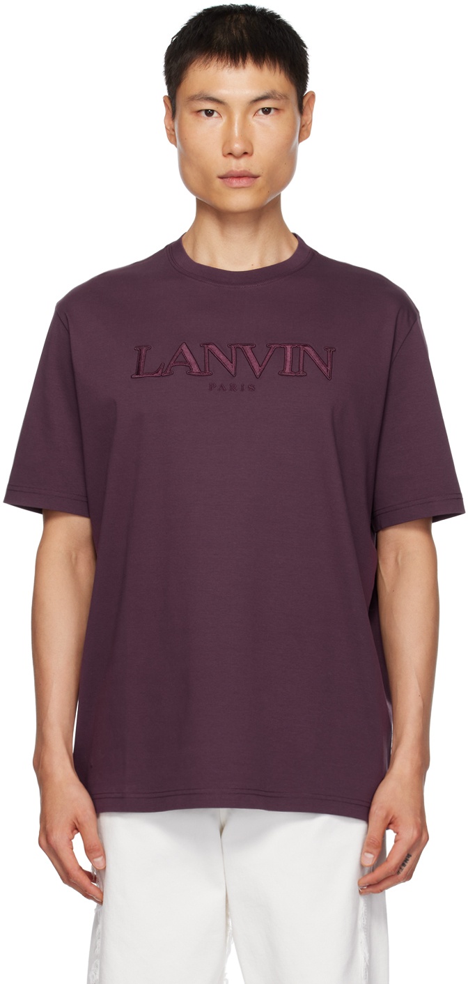 Photo: Lanvin Purple Oversized T-Shirt