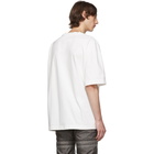 Maison Margiela Off-White Garment-Dyed T-Shirt