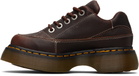 Dr. Martens Brown Buzz 5-Eye Grizzly Leather Derbys