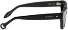 JW Anderson SSENSE Exclusive Black Rectangle Sunglasses