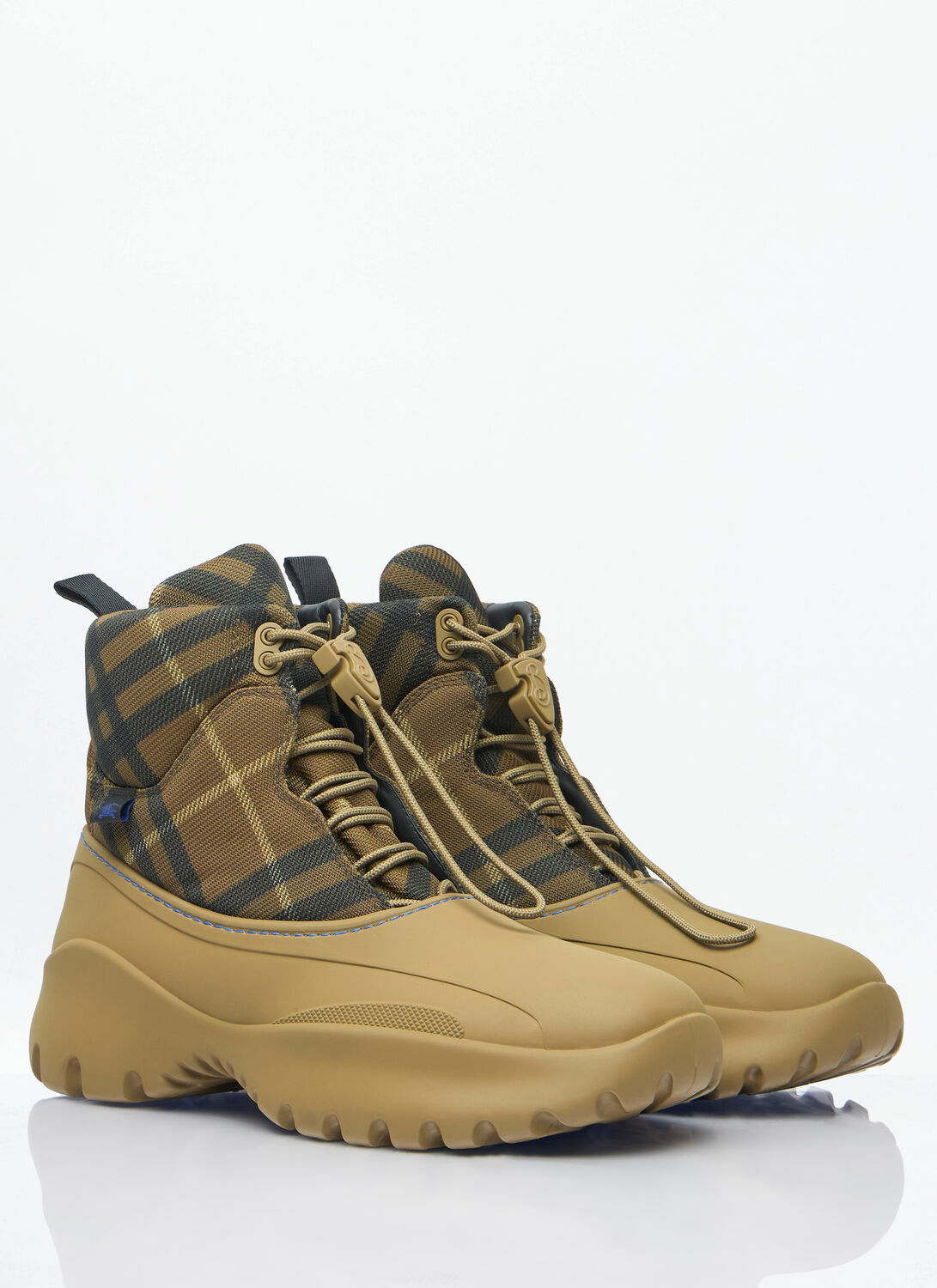 Burberry Check Scoot Trek Boots
