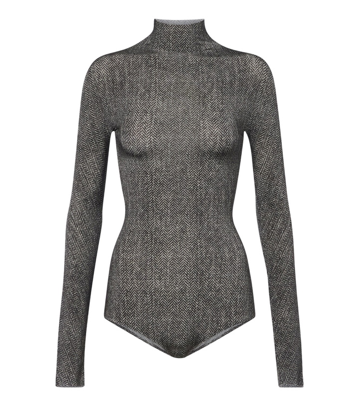 Photo: Maison Margiela Printed jersey bodysuit