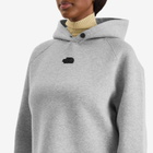 The North Face Women's Relaxed Hoodie in Metallic Silver Heather