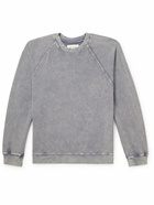 Les Tien - Garment-Dyed Cotton Sweatshirt - Gray