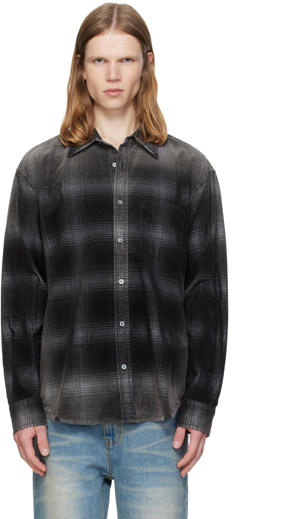 MMIC Black & Gray Union Shirt