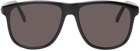Saint Laurent Black SL 334 Signature Round Sunglasses