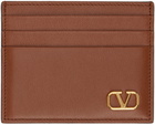 Valentino Garavani Brown VLogo Signature Cardholder