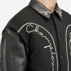 Champion Men's x Angelo Baque Varsity Jacket in Black