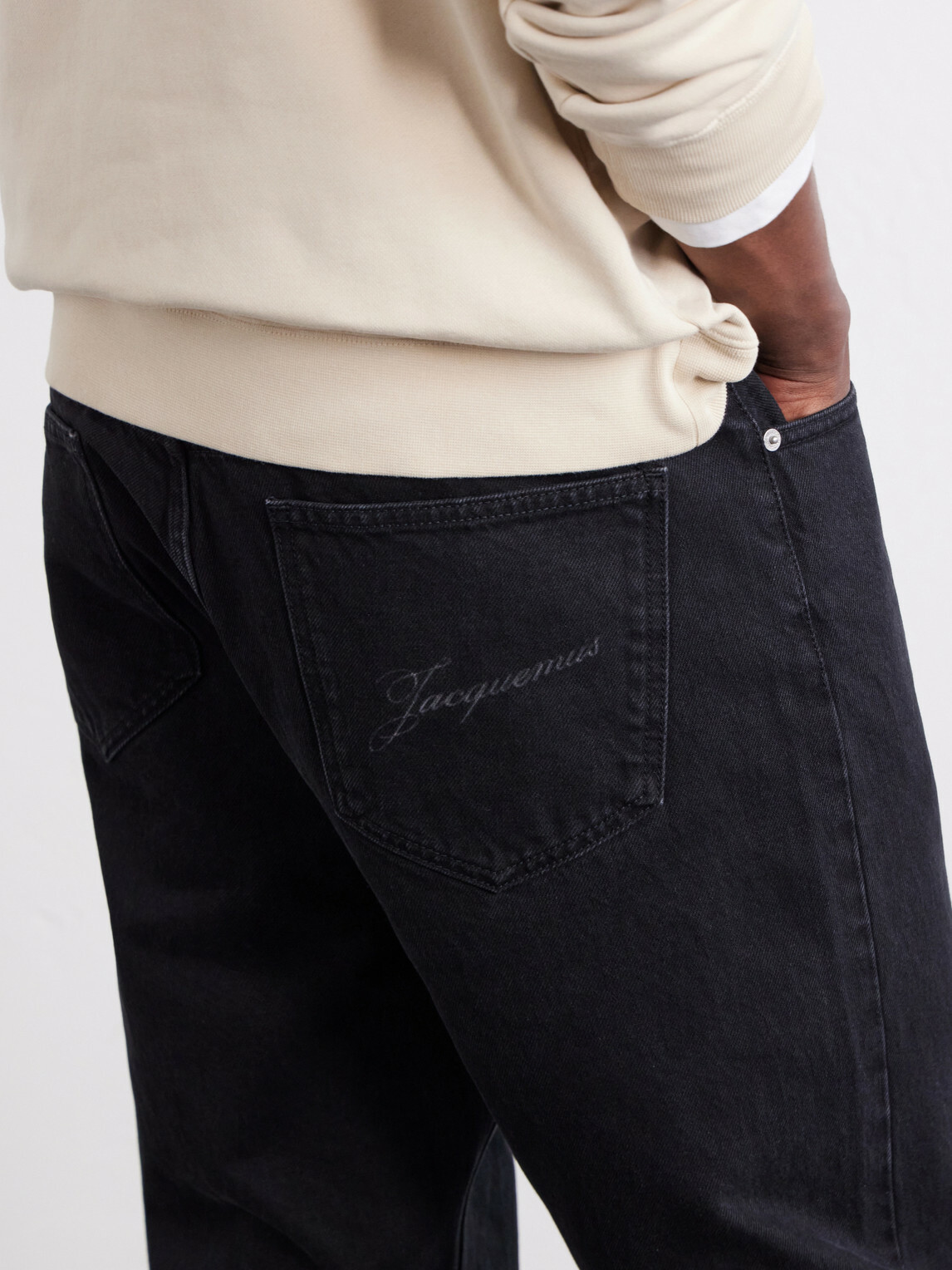 Jacquemus - Le De-Nîmes Straight-Leg Jeans - Black