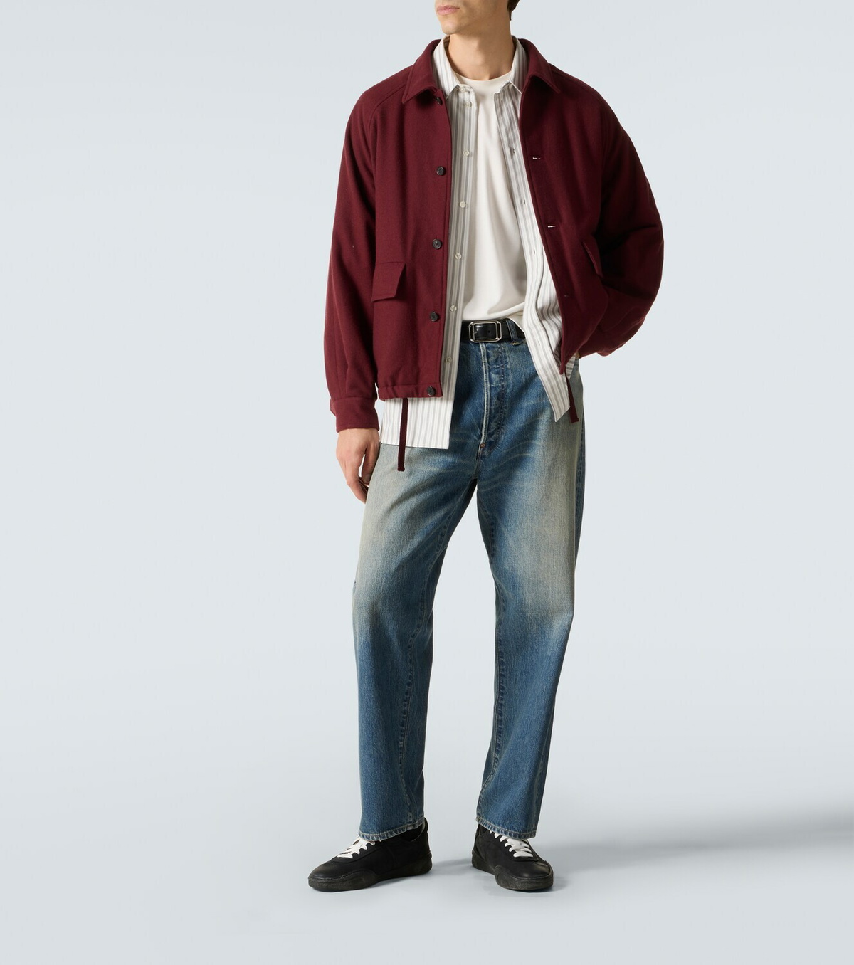 A.Presse Cashmere blouson jacket A.PRESSE
