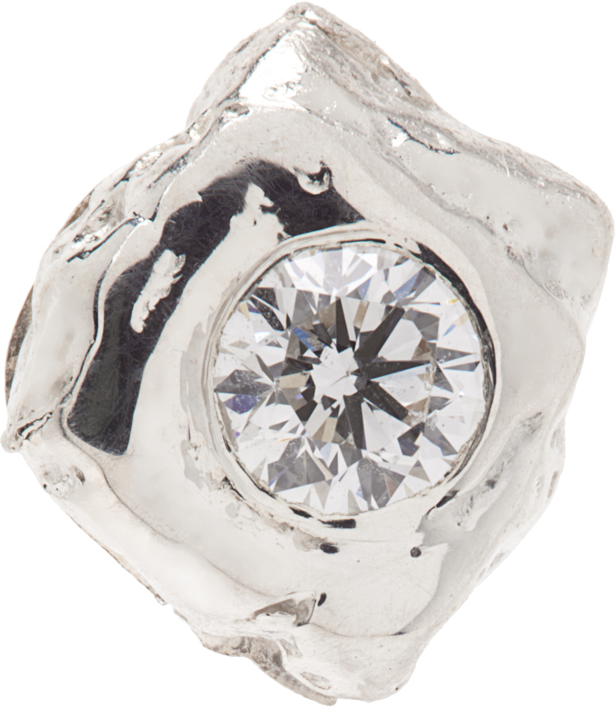 Pearls Before Swine Diamond Stud Single Earring