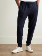 Derek Rose - Finley Tapered Cashmere Sweatpants - Blue