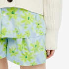 Marni Women's Printed Shorts in Aquamarine