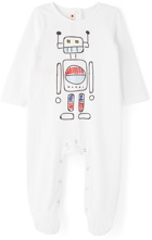 Marni Baby Robot Print Jumpsuit